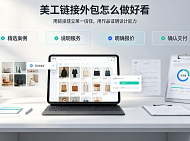 美工链接外包怎么做好看？