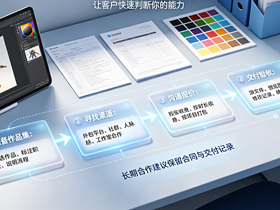 游戏美工怎么接外包订单？全流程实操与避坑指南
