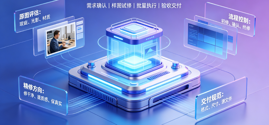 美工精修外包怎么样做的？