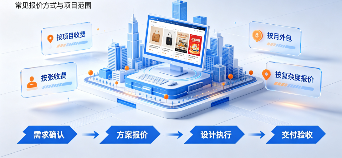 北京美工外包怎么收费啊?