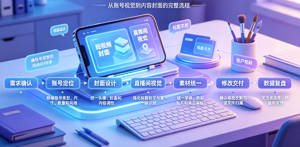 抖音美工外包怎么做?