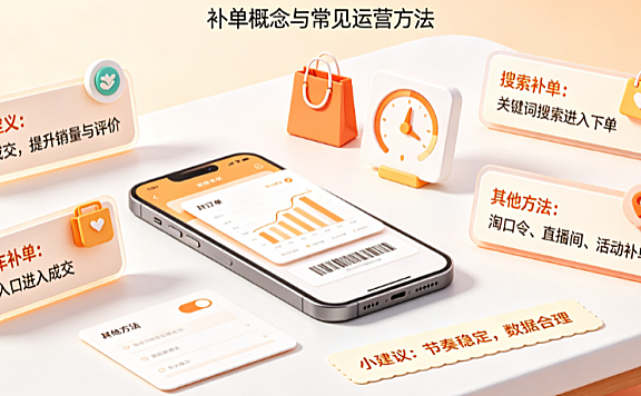 什么是淘宝补单?补单有哪几种方法?