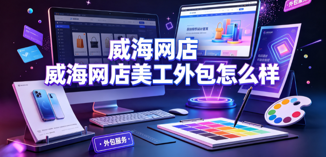 威海网店美工外包怎么样？跨境与产业带视觉服务解析