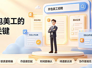 怎么找外包的美工人上班？电商团队高效招聘指南