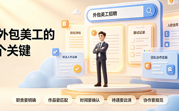 怎么找外包的美工人上班？电商团队高效招聘指南