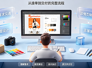 外包淘宝店美工怎么做的？全流程SOP与转化设计指南