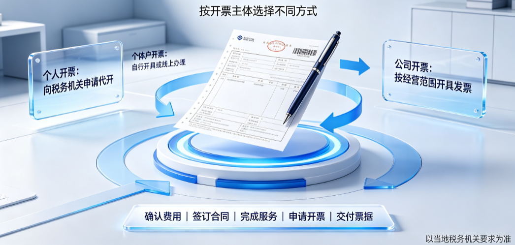 美工外包怎么开票？