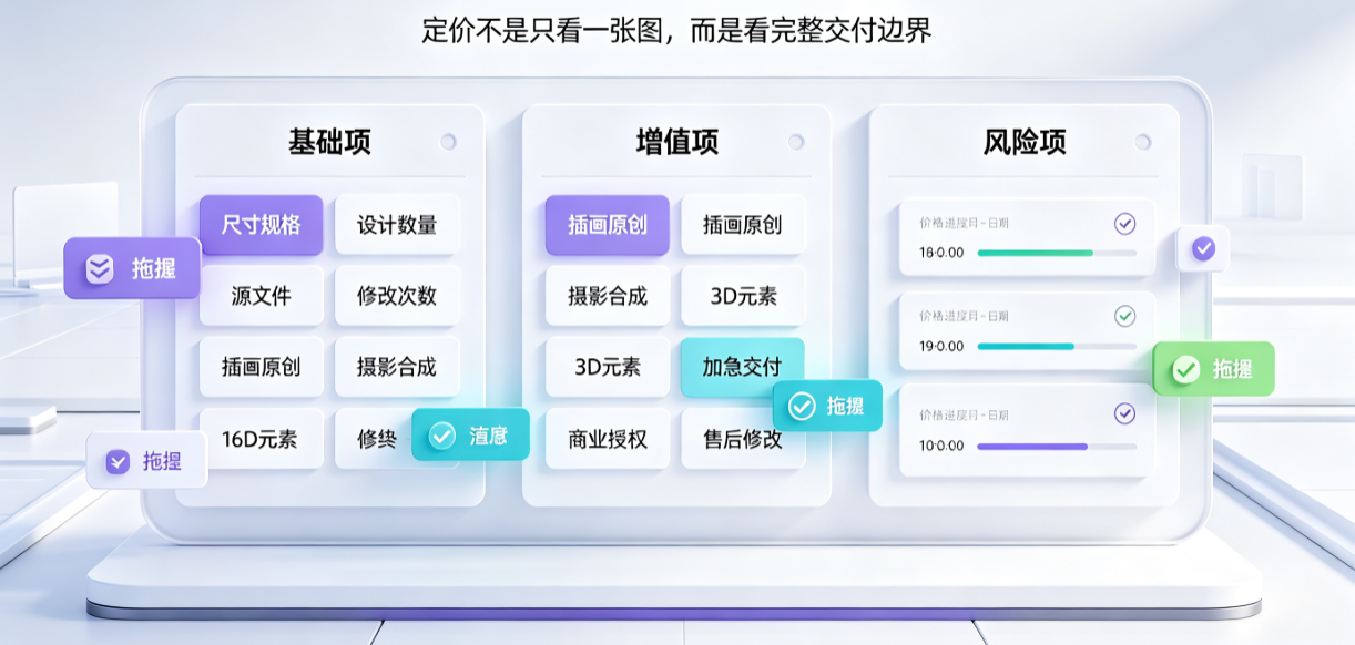 美工外包怎么定价?