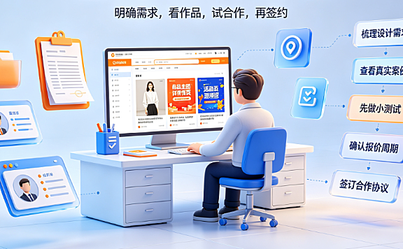 电商怎么招外包美工的?渠道推荐与避坑实操指南