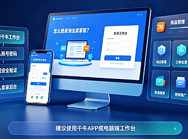 怎么登陆淘宝卖家版?有什么功能?