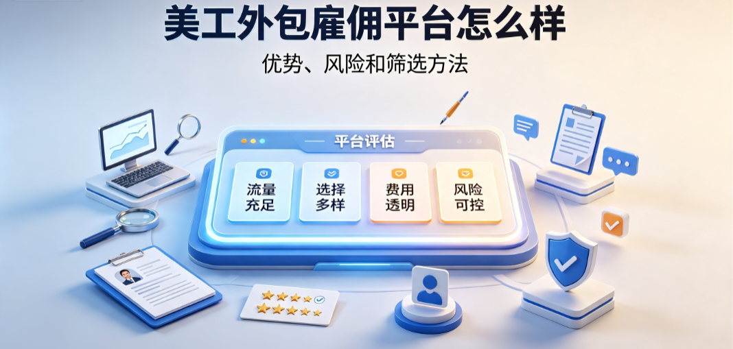 美工外包雇佣平台怎么样？电商视觉采购避坑指南