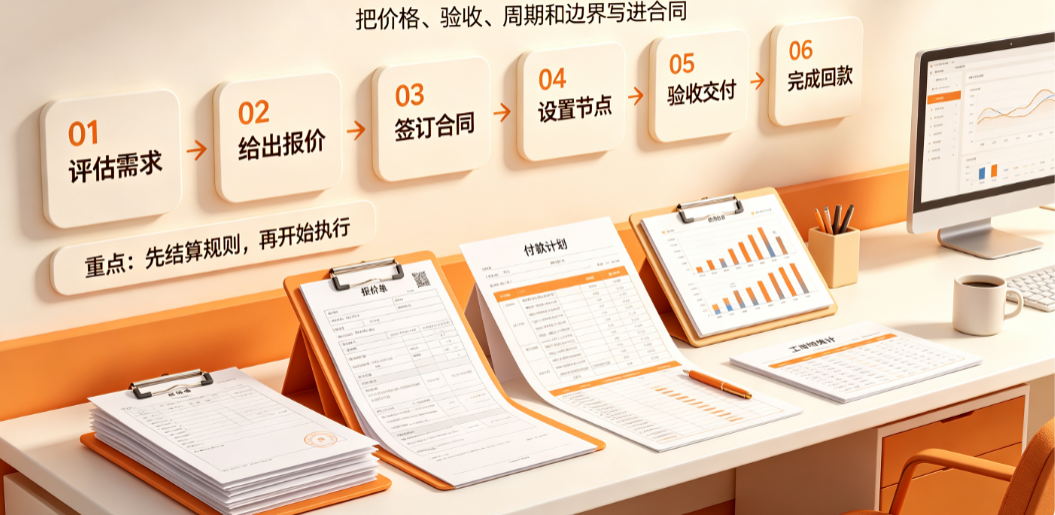 美工外包费用怎么结算的？