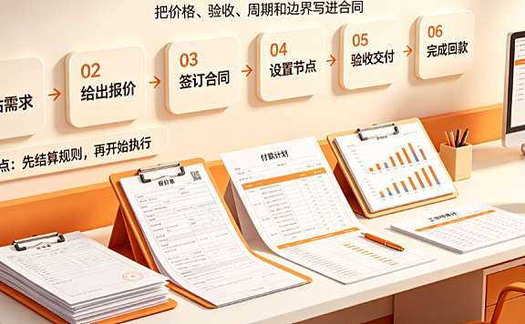 美工外包费用怎么结算的？标准流程与风控指南