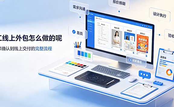 美工线上外包怎么做的呢?全流程SOP与高效协作指南