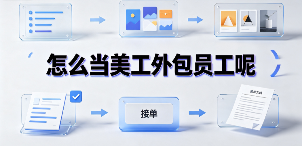 怎么当美工外包员工呢?从技能打磨到独立接单的实战指南