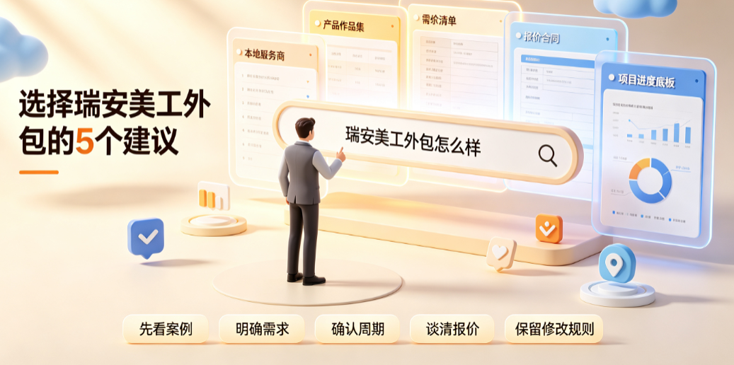 瑞安美工外包怎么样啊？