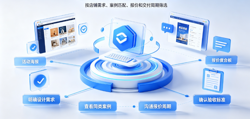怎么找外包淘宝美工？