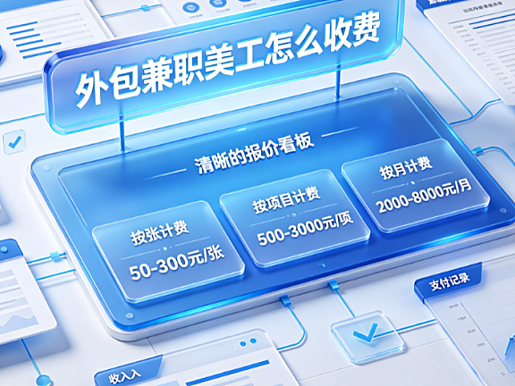 外包兼职美工怎么收费？计费模式、价格区间与交易避坑指南