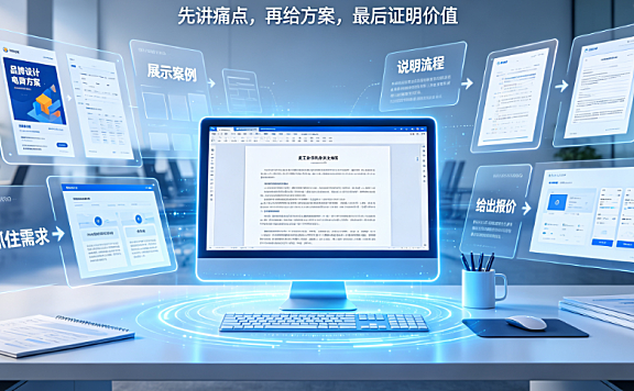 美工外包销售文案怎么写?电商设计转化实战指南