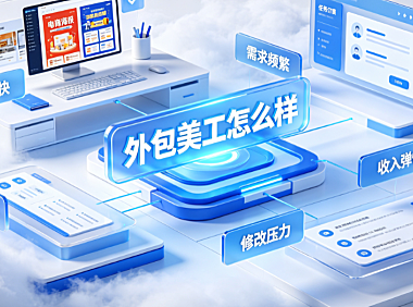 外包美工怎么样？优势挑战、薪资结构与入局评估指南