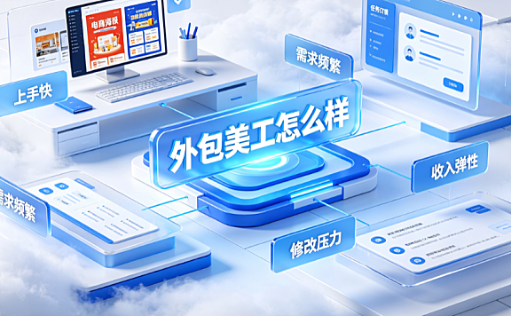 外包美工怎么样？优势挑战、薪资结构与入局评估指南