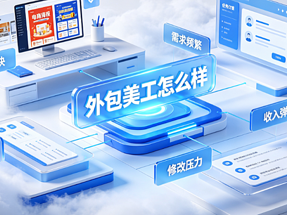 外包美工怎么样？优势挑战、薪资结构与入局评估指南