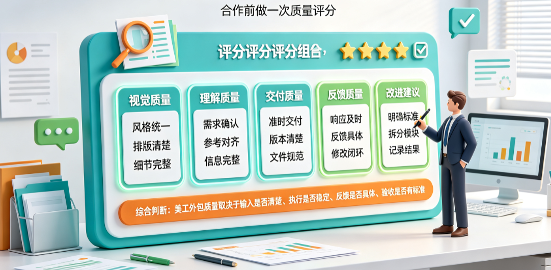 美工外包质量怎么样？