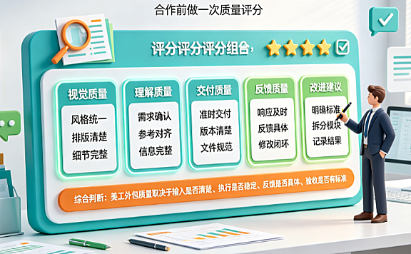 美工外包质量怎么样?真实评估与把控指南