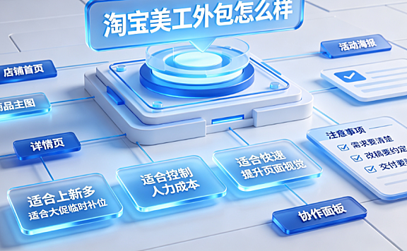 淘宝美工外包怎么样？合作利弊、挑选标准与避坑指南