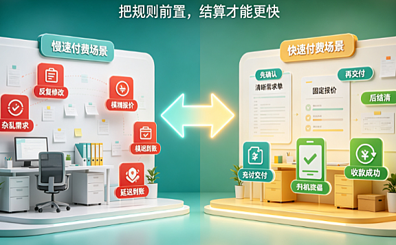 外包美工怎么付费的快？电商设计结算提速指南
