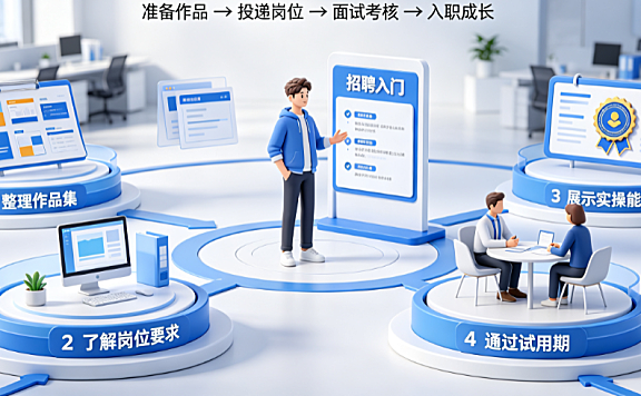 怎么进入美工外包公司？求职路径、作品集准备与面试指南