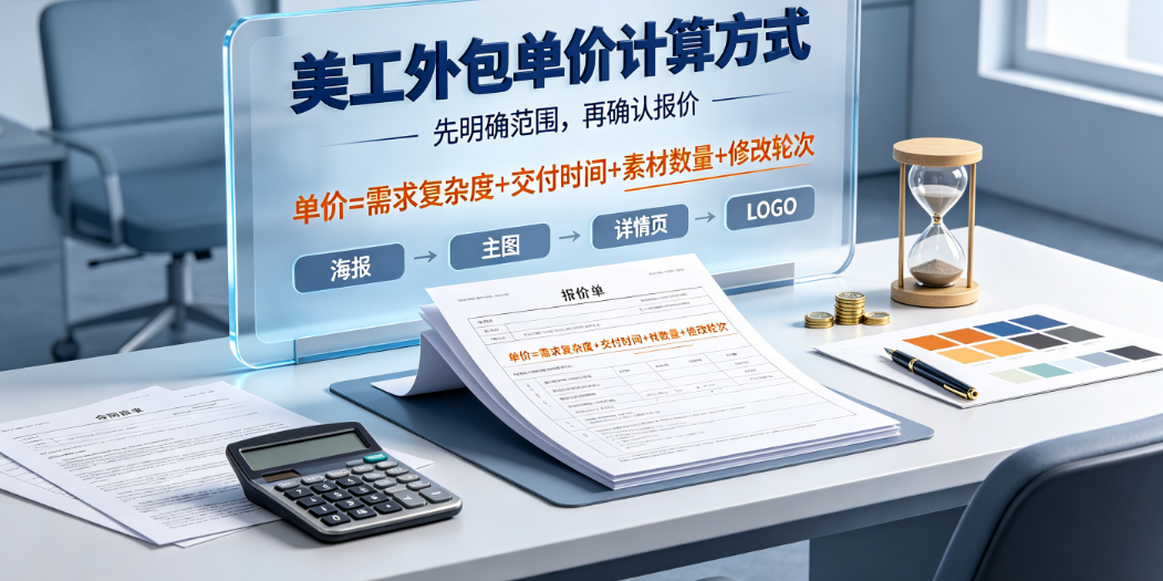 美工外包单价怎么算的？