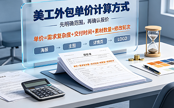 美工外包单价怎么算的？电商设计报价标准与避坑指南