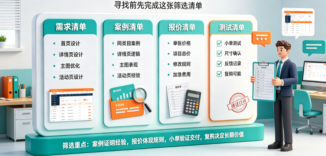 淘宝外包美工怎么找?
