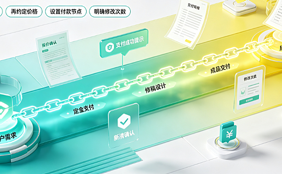 外包美工怎么付费的?电商设计结算模式与风控指南