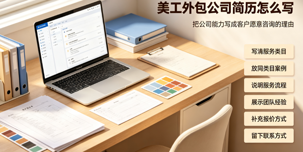 美工外包公司简历怎么写?