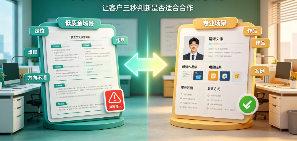 美工外包简历怎么写好呢?