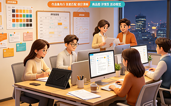 美工外包公司怎么找工作？高效求职渠道与避坑指南