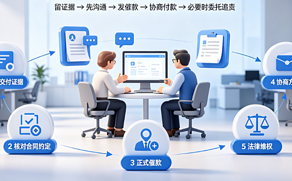 美工外包不给尾款怎么办？催款流程、证据固定与法律维权指南