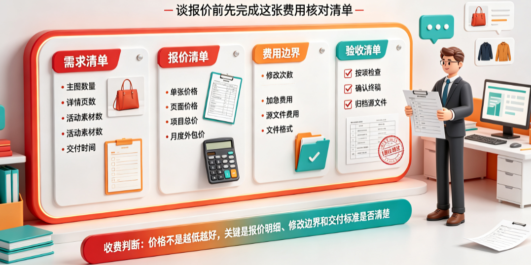 拼多多美工外包怎么收费？
