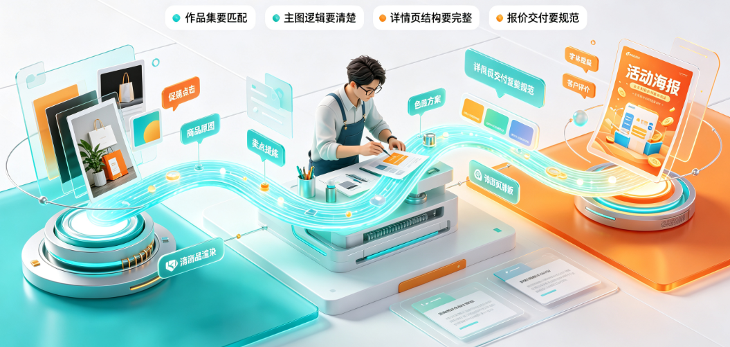 电商美工阿里外包怎么样？