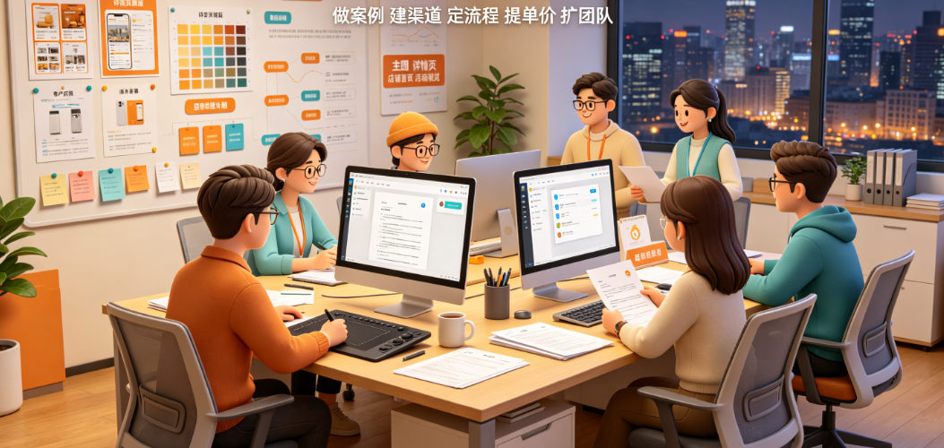 美工外包公司怎么发展?