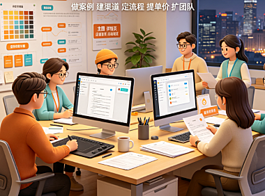 美工外包公司怎么发展？战略定位、产能升级与规模化路径