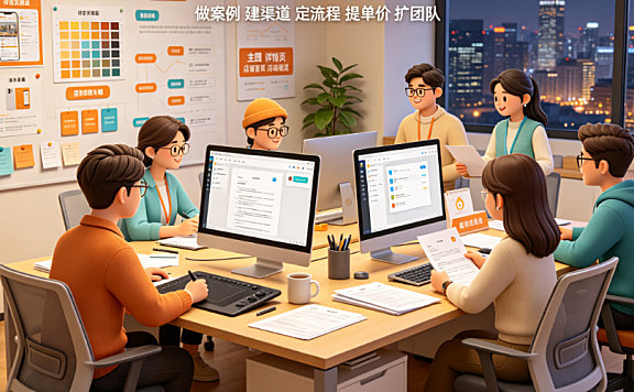 美工外包公司怎么发展？战略定位、产能升级与规模化路径