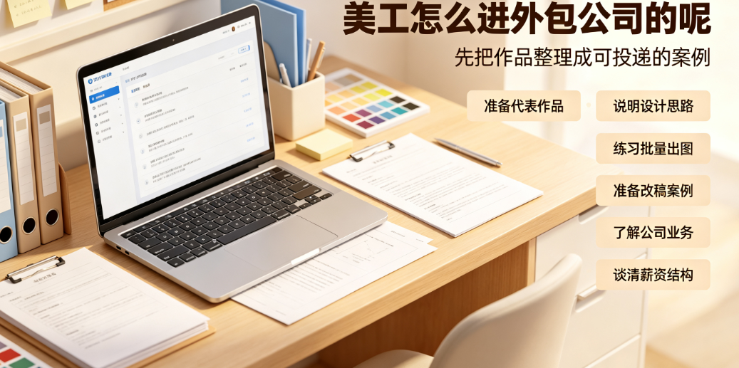 美工怎么进外包公司的呢?