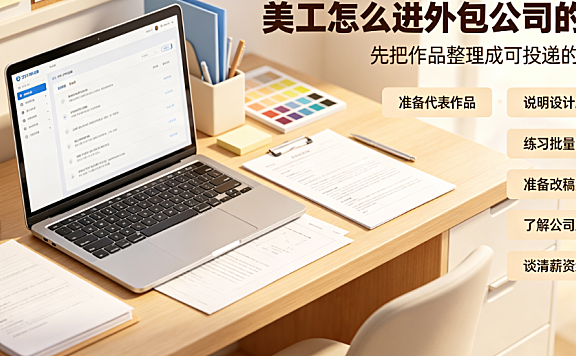 美工怎么进外包公司的呢？求职通关与避坑指南