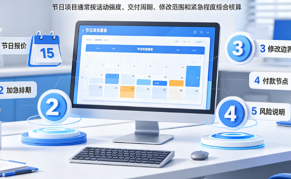 外包美工节日怎么算？假期排期与费用结算指南