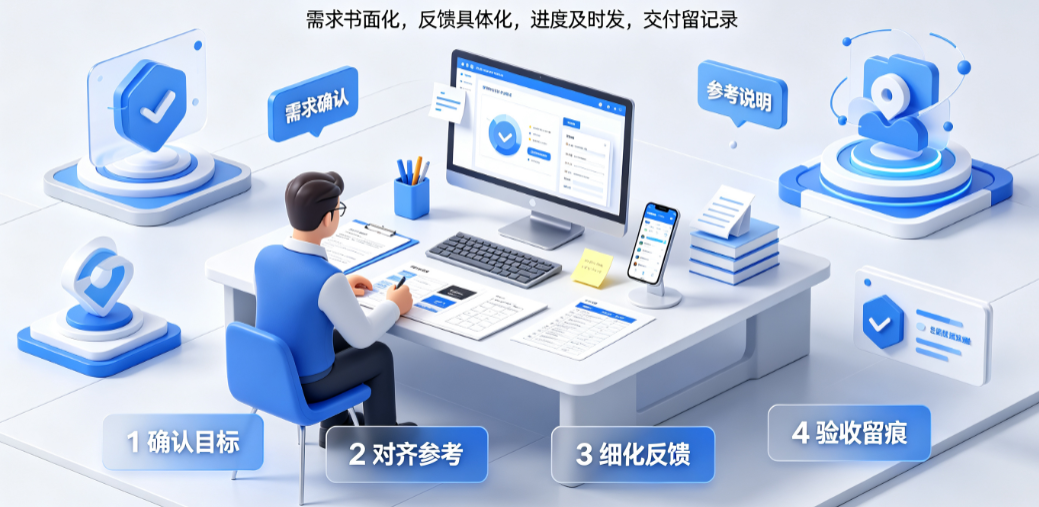 外包美工怎么解决沟通？