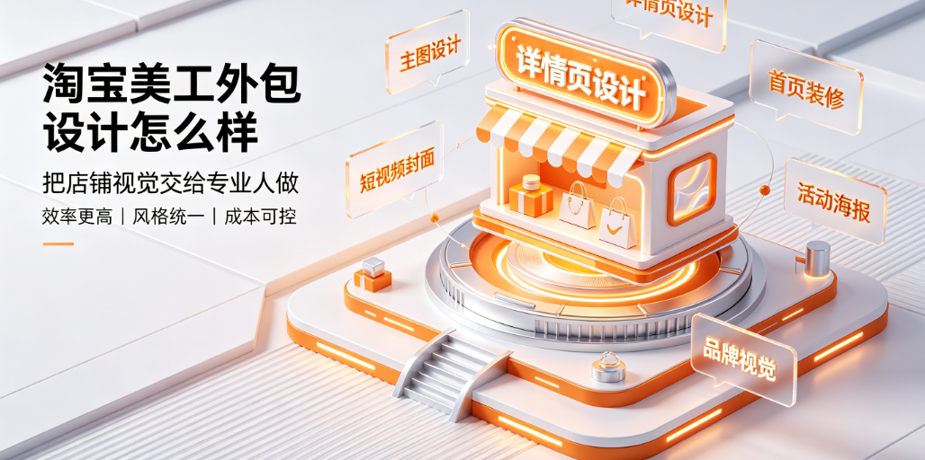 淘宝美工外包设计怎么样？
