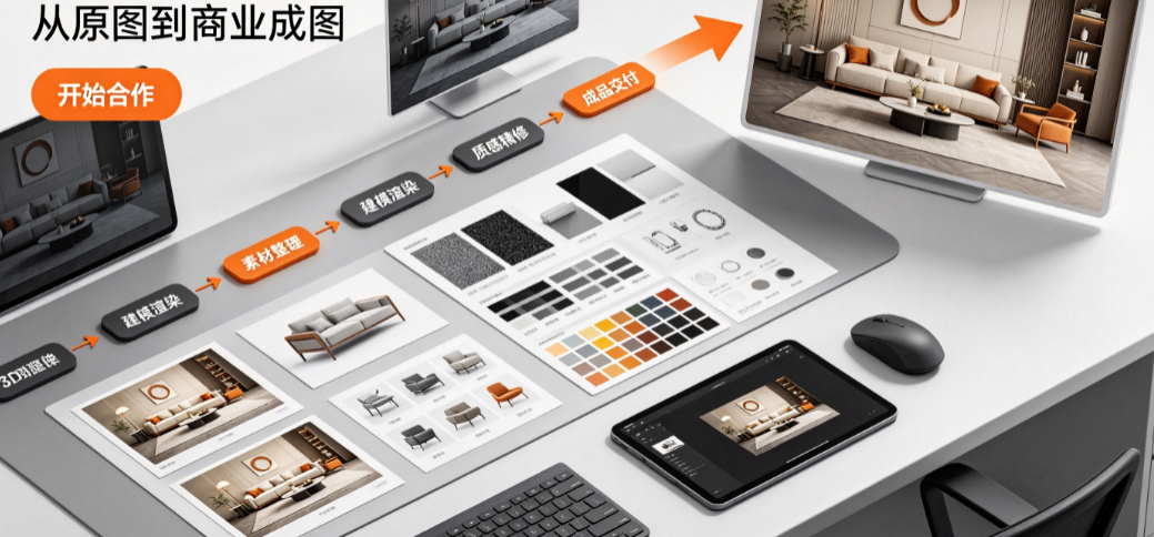 家具美工外包怎么样？